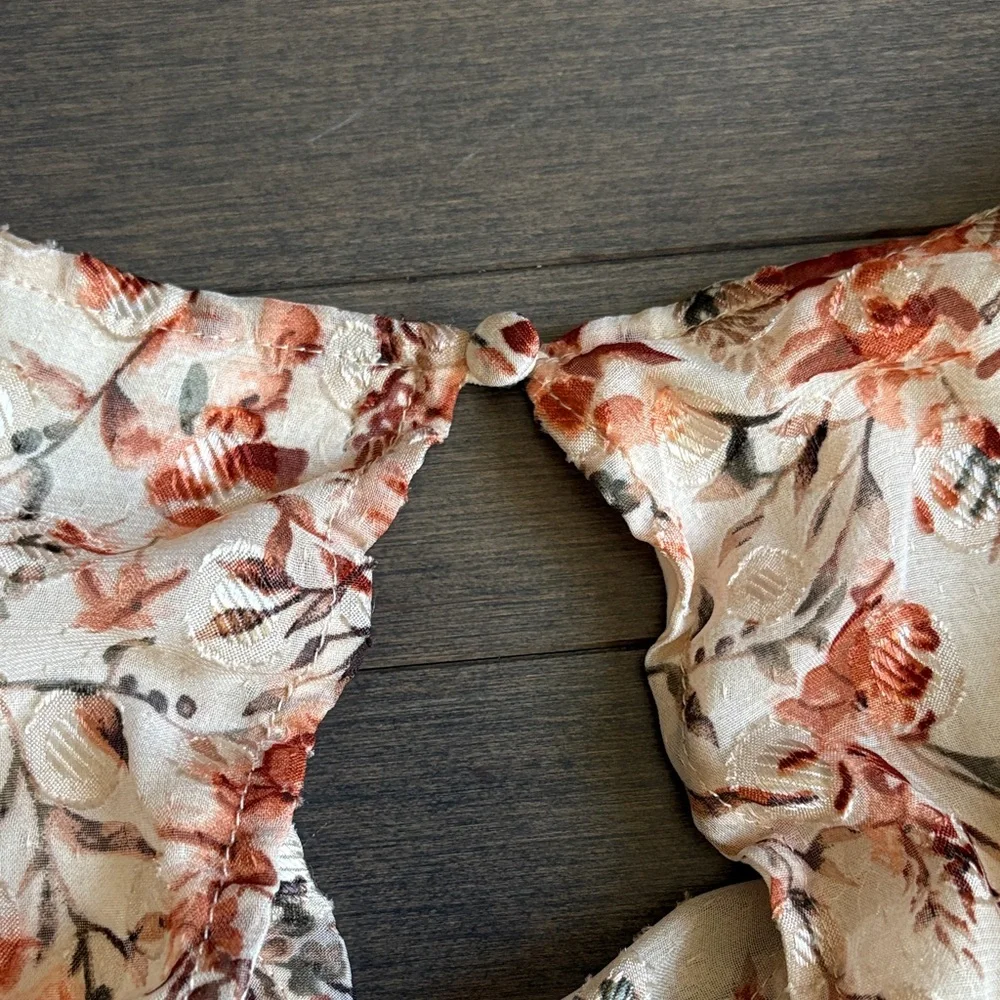 Morey Faith Collection Floral Mini Dress Size S - Picture 8 of 13